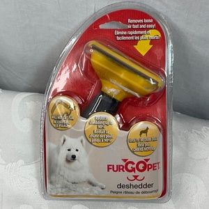 FURGOPET Pet Deshedding Tool Medium